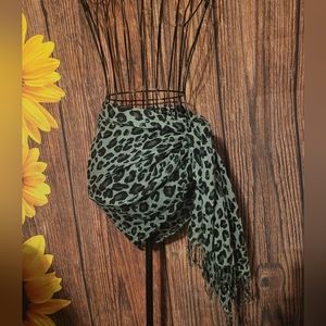 Cheetah Print Scarf or Cover-Up